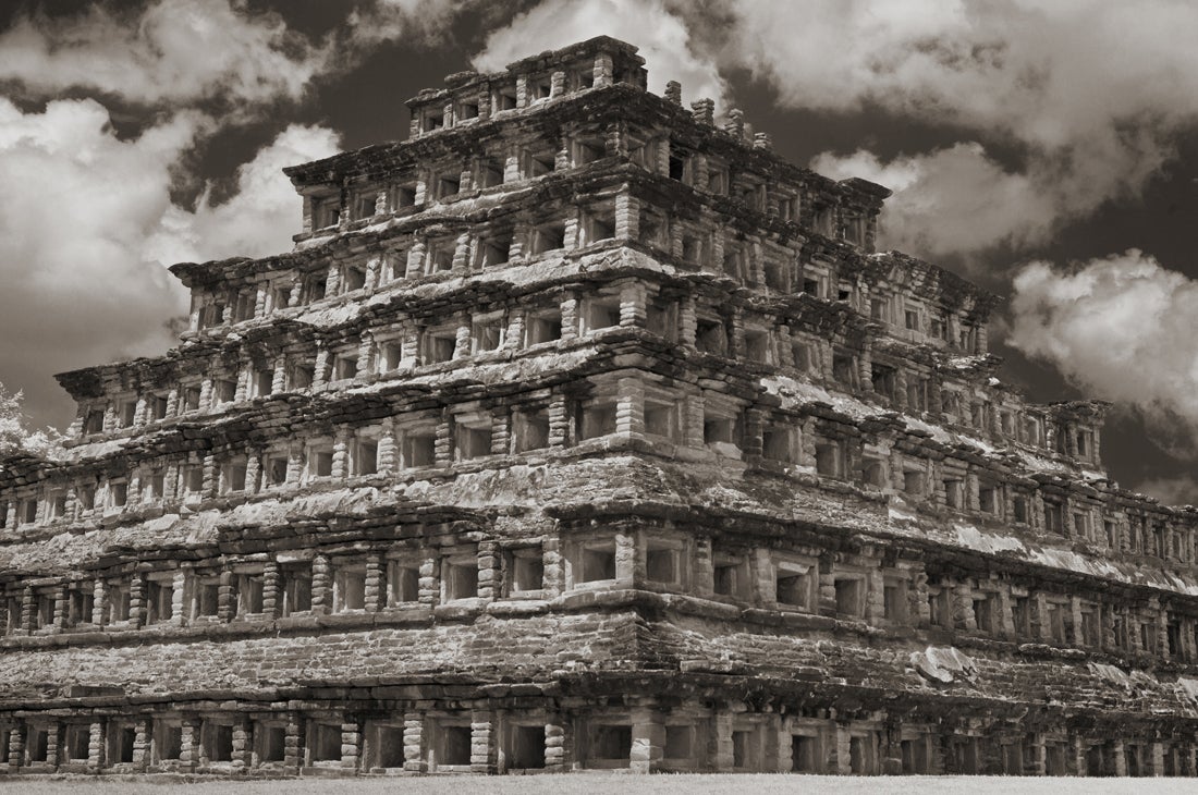 Pyramid of Niches, El Tajín, Veracruz, Mexico  2010