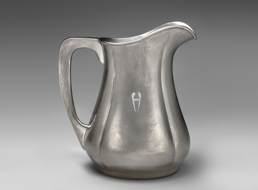Pitcher  c. 1911–39 The Randahl Shop  Chicago sterling silver