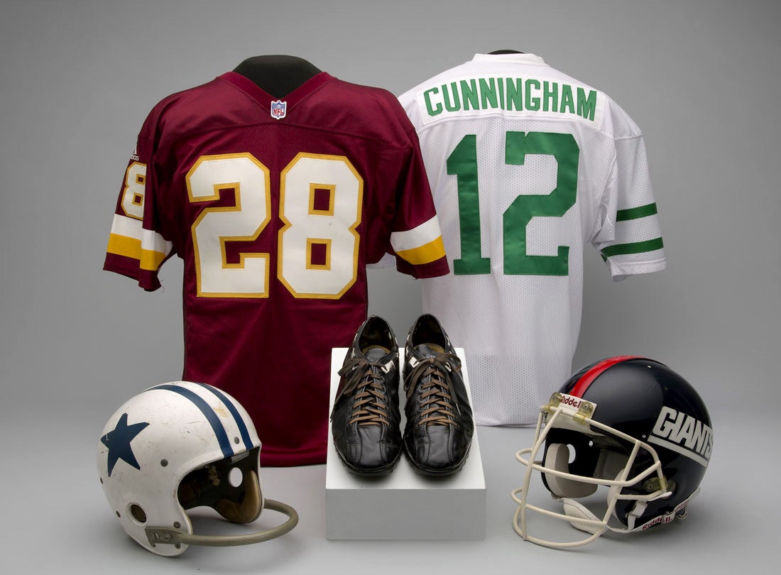 A selection of material representing the NFC East Division of the National Football League