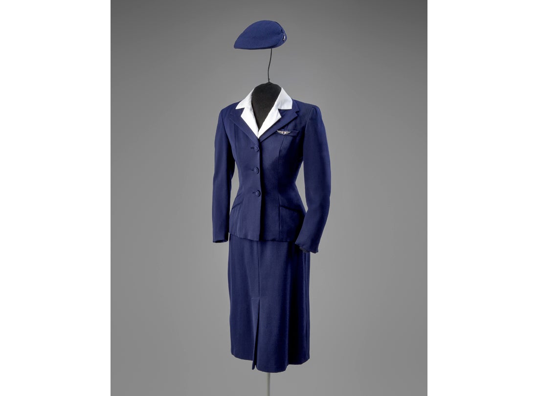 United Air Lines stewardess uniform  1951–1956