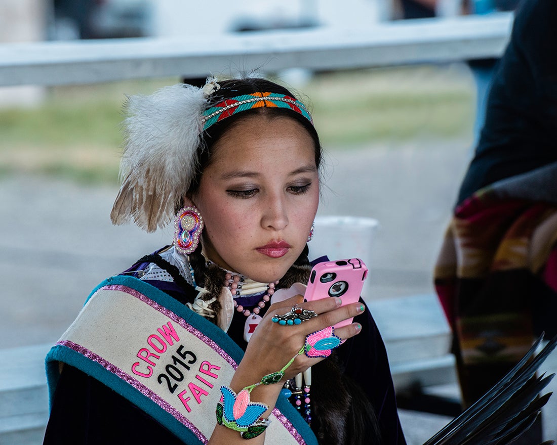 Woman with Mobile Phone, Narissa Fayy Reed  2015