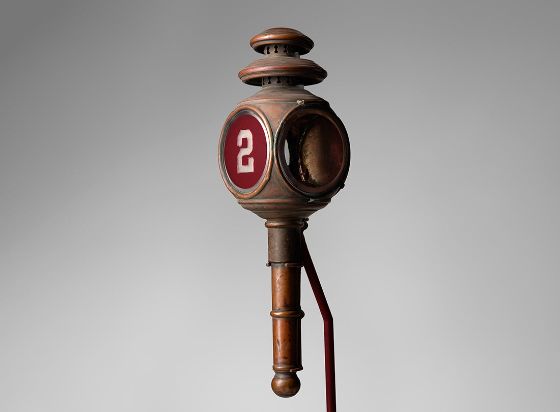 No. 2 Hose or Truck Co. lantern  1850s