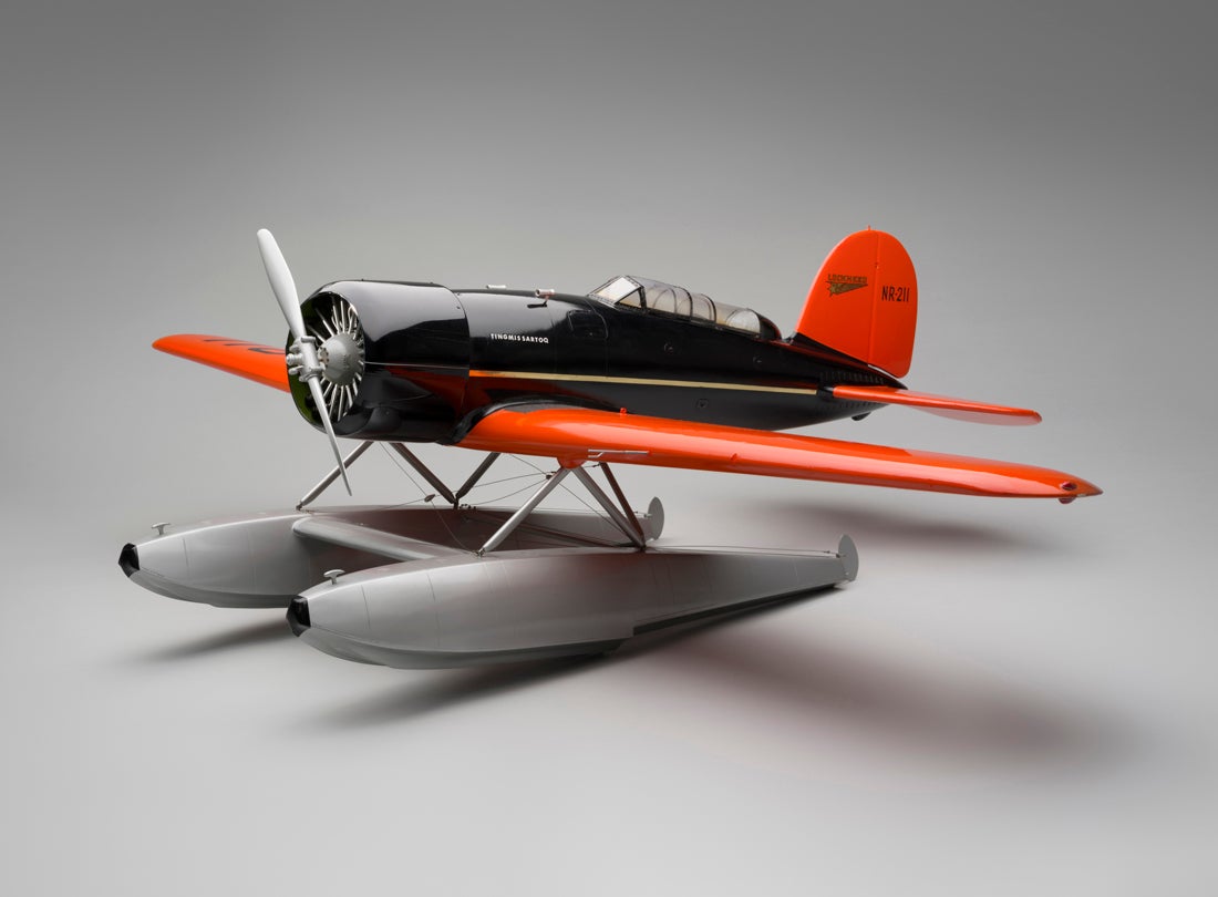 Lockheed Model 8 Sirius Tingmissartoq model aircraft  1964