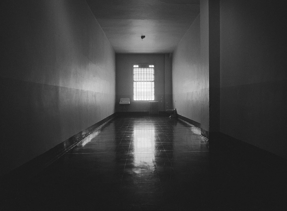 Isolation hospital cell, Alcatraz, San Francisco  1963