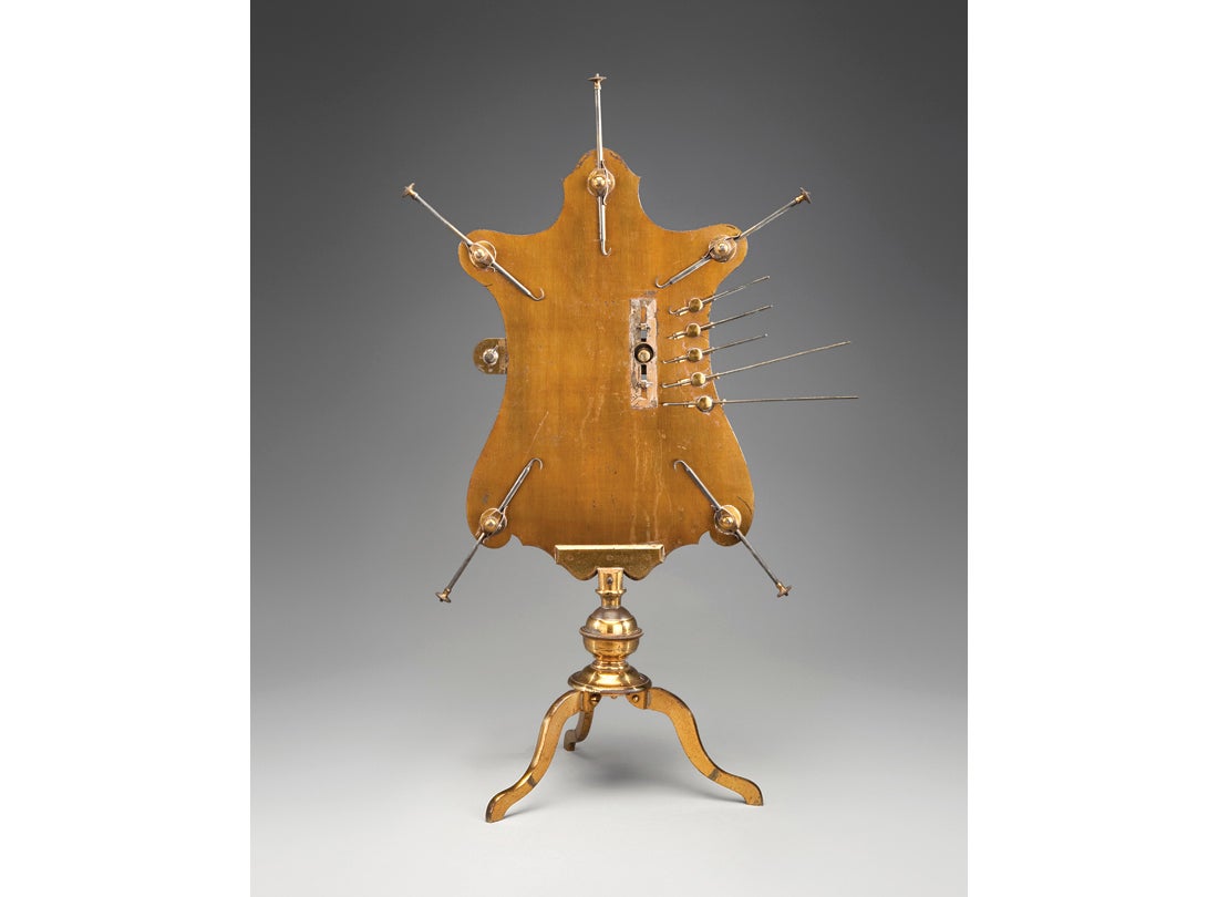 Dissecting simple microscope  c. 1750