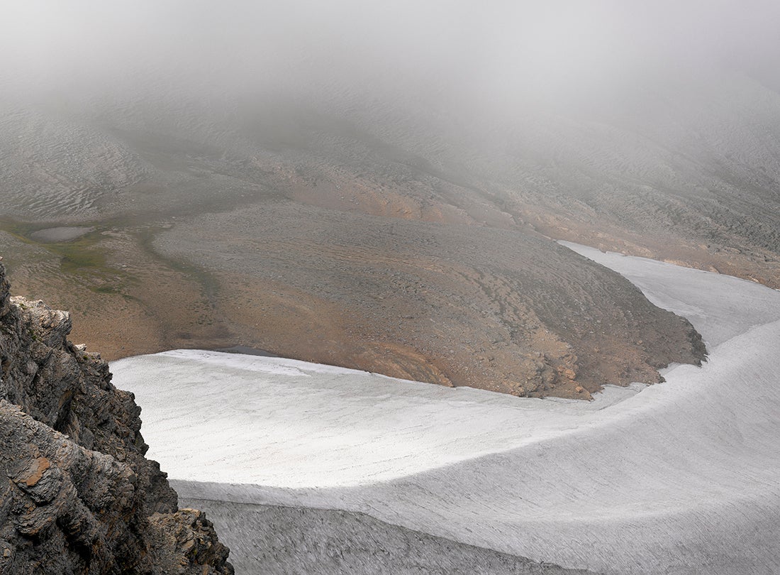 Mist Over Siyeh Pass, Glacier National Park, Montana  2012 