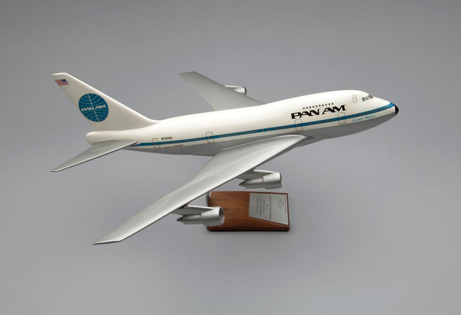 Pan American World Airways Boeing 747SP model aircraft