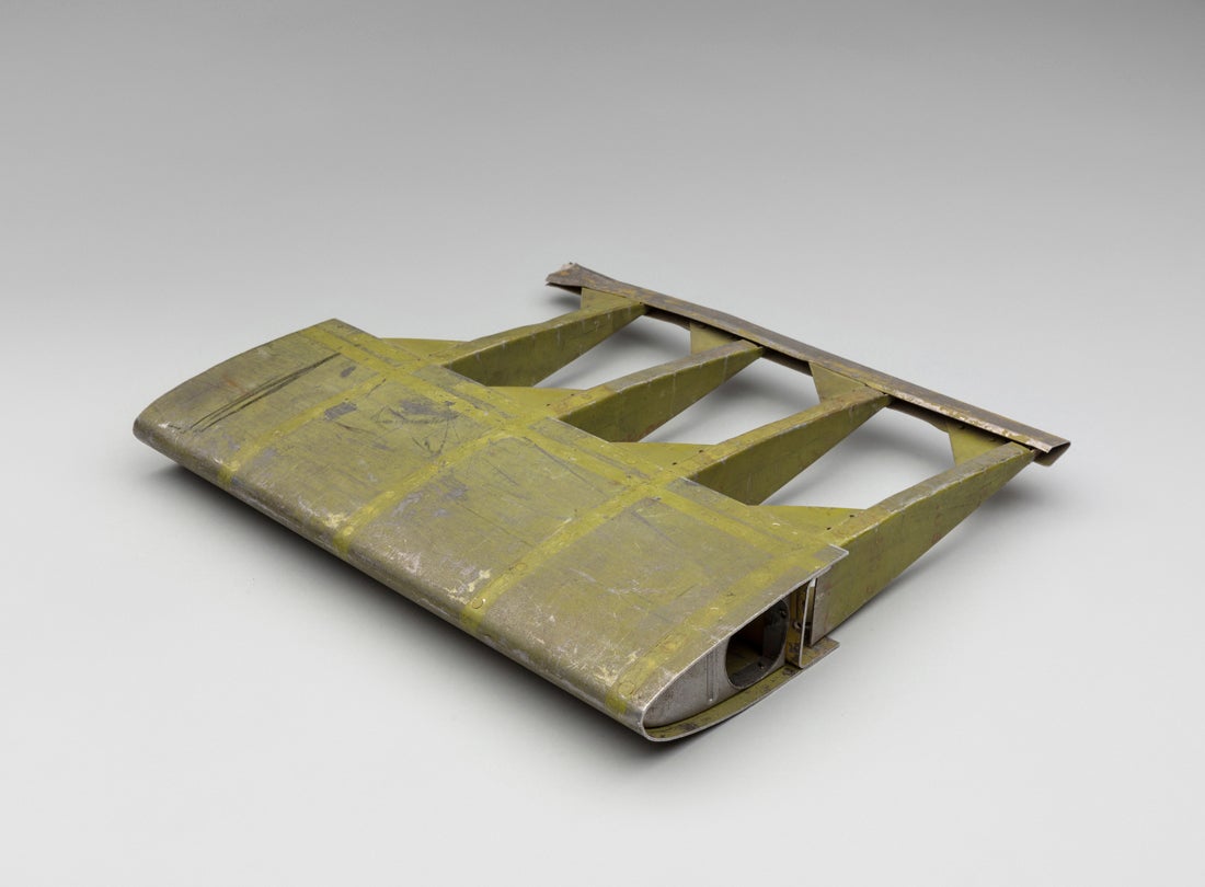 Hiller XH-44 “Hiller-copter”  helicopter rotor blade section  1940s