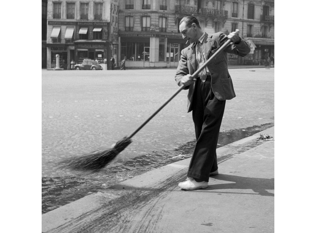 Street Sweeper, Paris, France