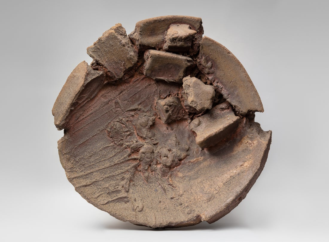 Sculptural plate: Peter Voulkos 