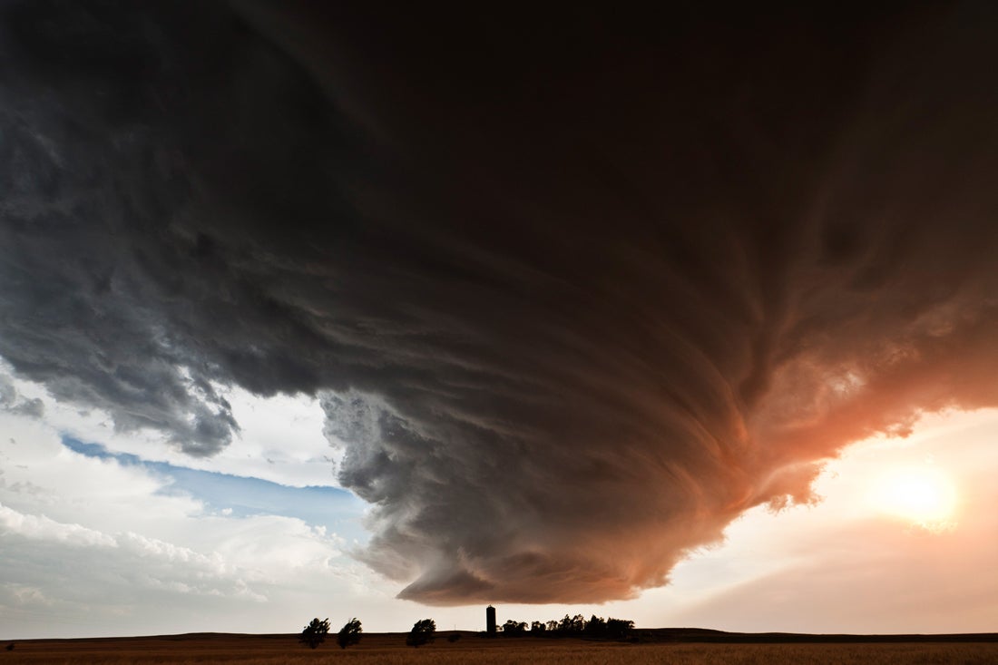 Mammatus Clouds IV, Nebraska  