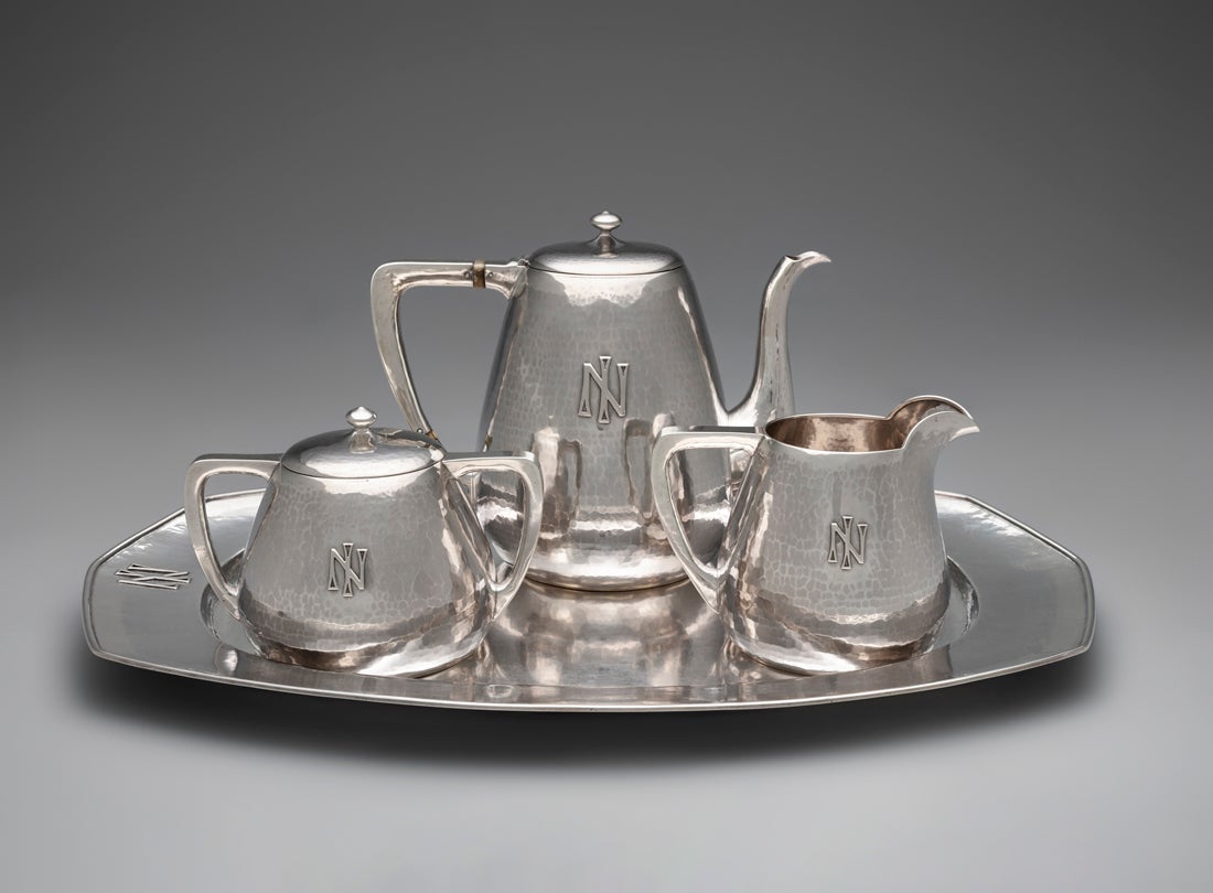 Tea service  c. 1910–18 Lebolt & Company Chicago  sterling silver