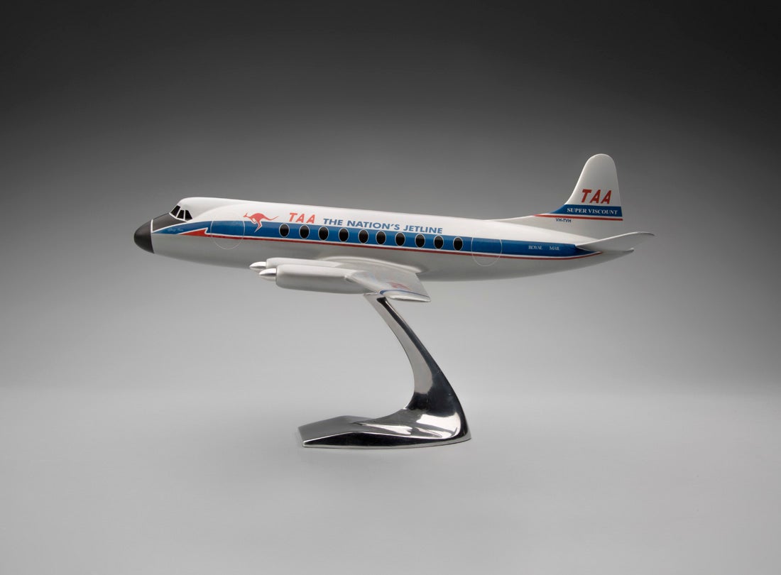 TAA (Trans-Australia Airlines) Vickers Viscount model aircraft