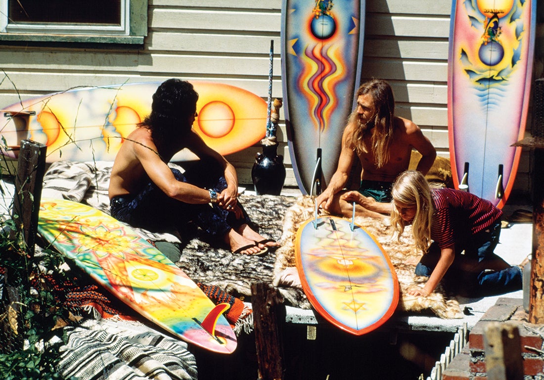 David Nuuhiwa and John Gale, Laguna Canyon, California  1971