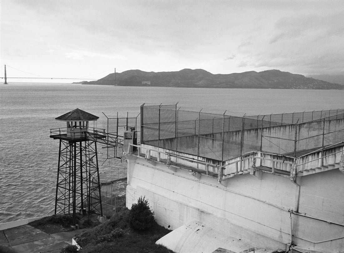 Guard tower, Alcatraz, San Francisco  1963