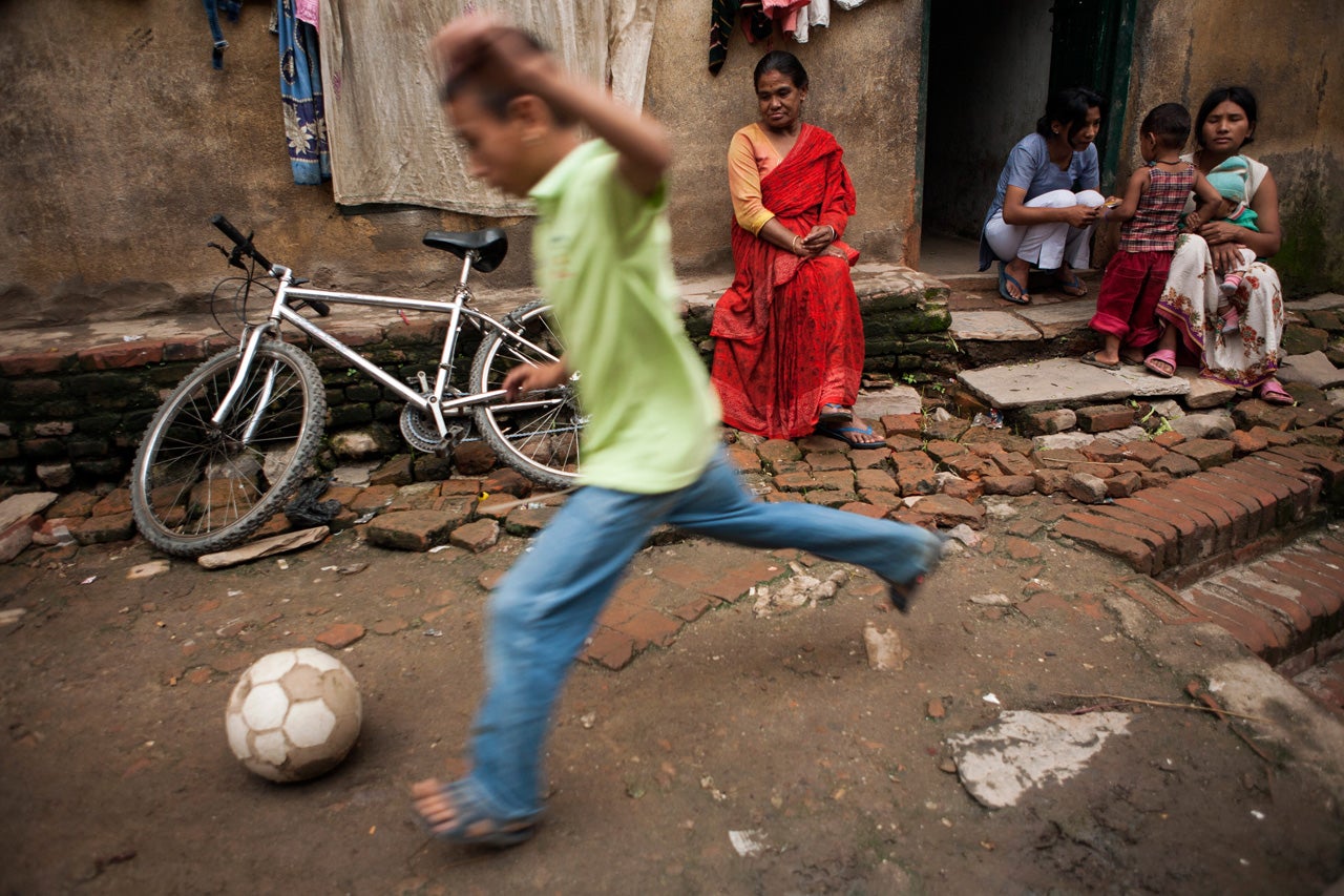 Street Soccer, Kathmandu, Nepal  2006