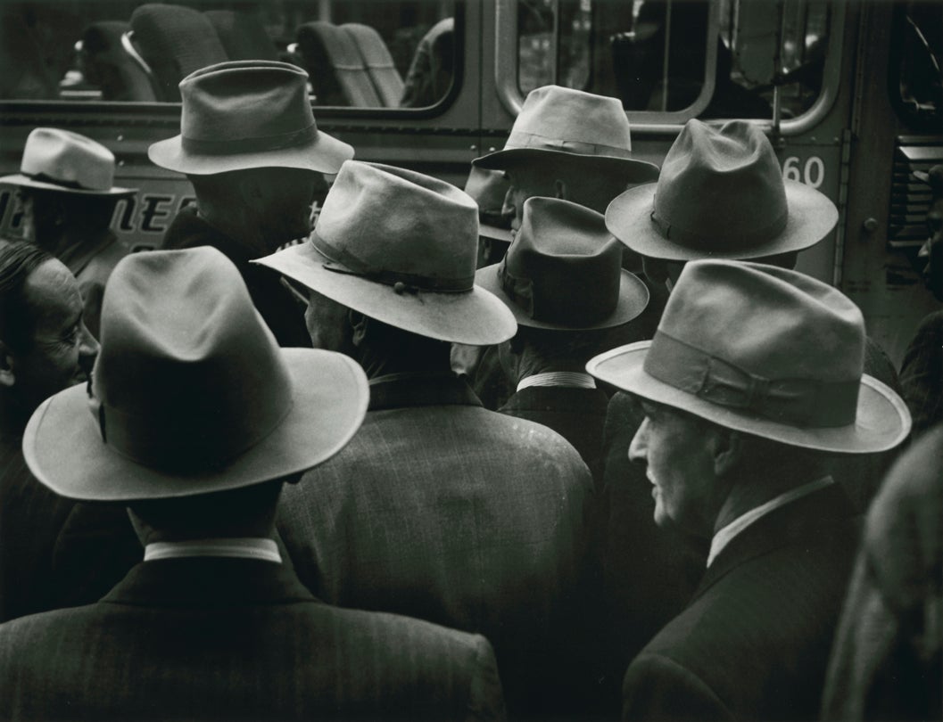 Hats, Seattle, Washington  1948; William Heick  (1916–2012)