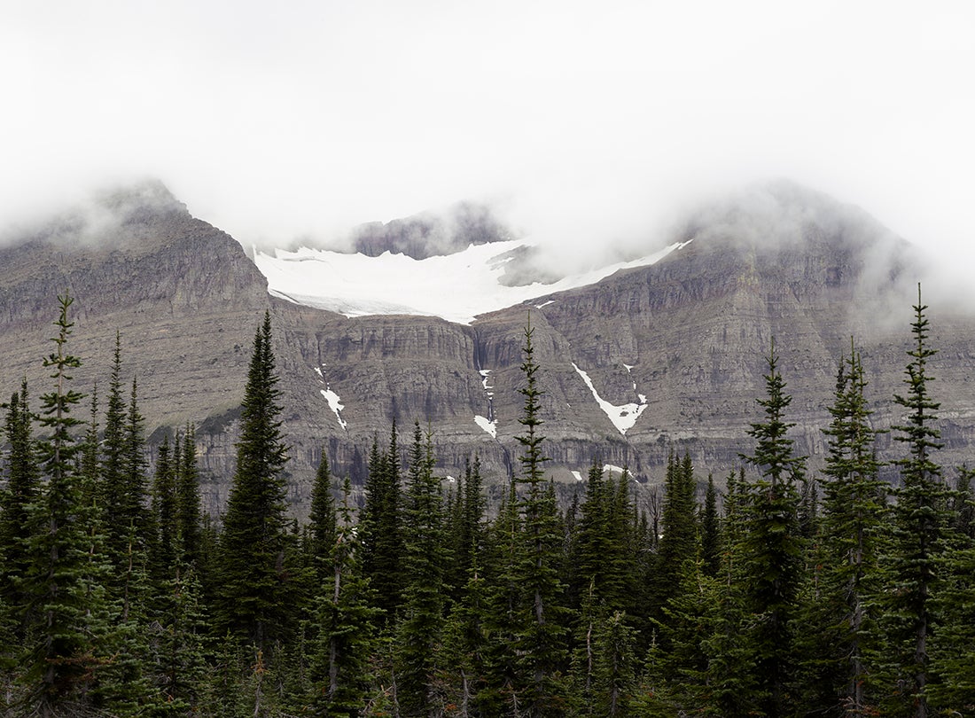 Piegan Glacier, Glacier National Park, Montana  2012