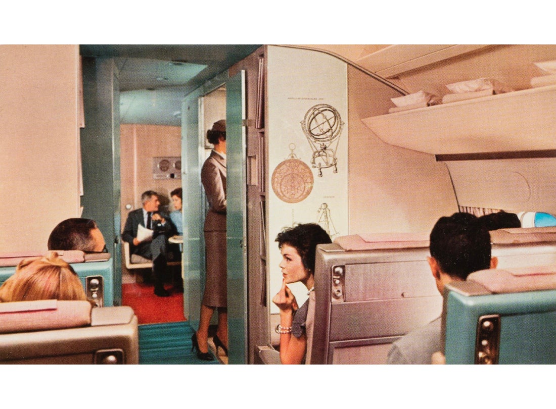 United Air Lines Douglas DC-8 brochure (selection)  1959