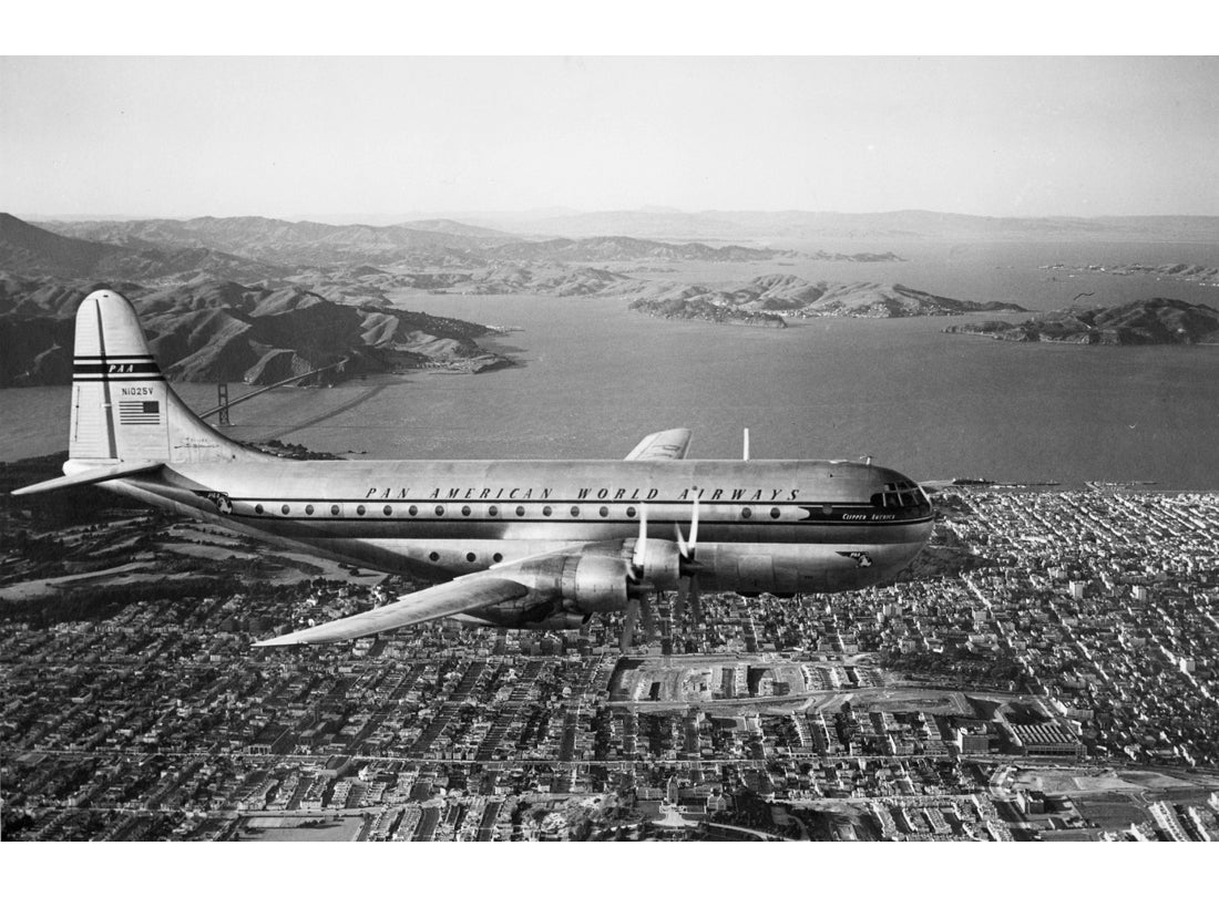 Pan American World Airways, Boeing 377 Stratocruiser  c. 1953