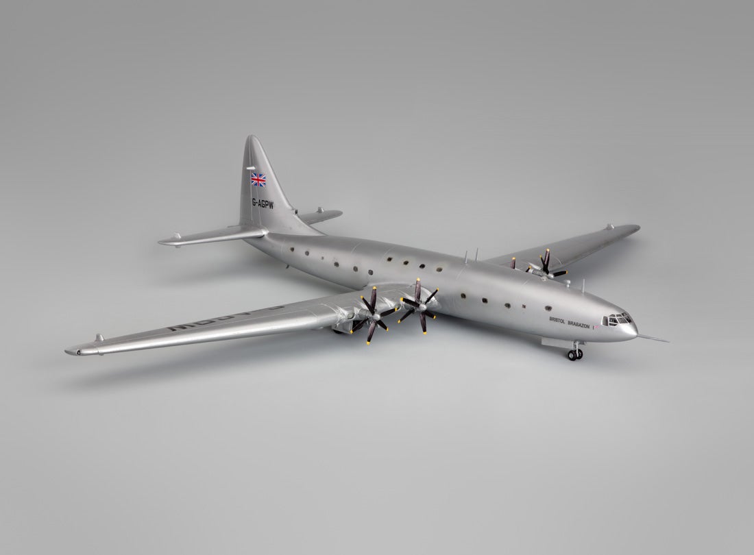 Hughes H-4 Hercules ("Spruce Goose”) flying boat military transport prototype model aircraft  2002