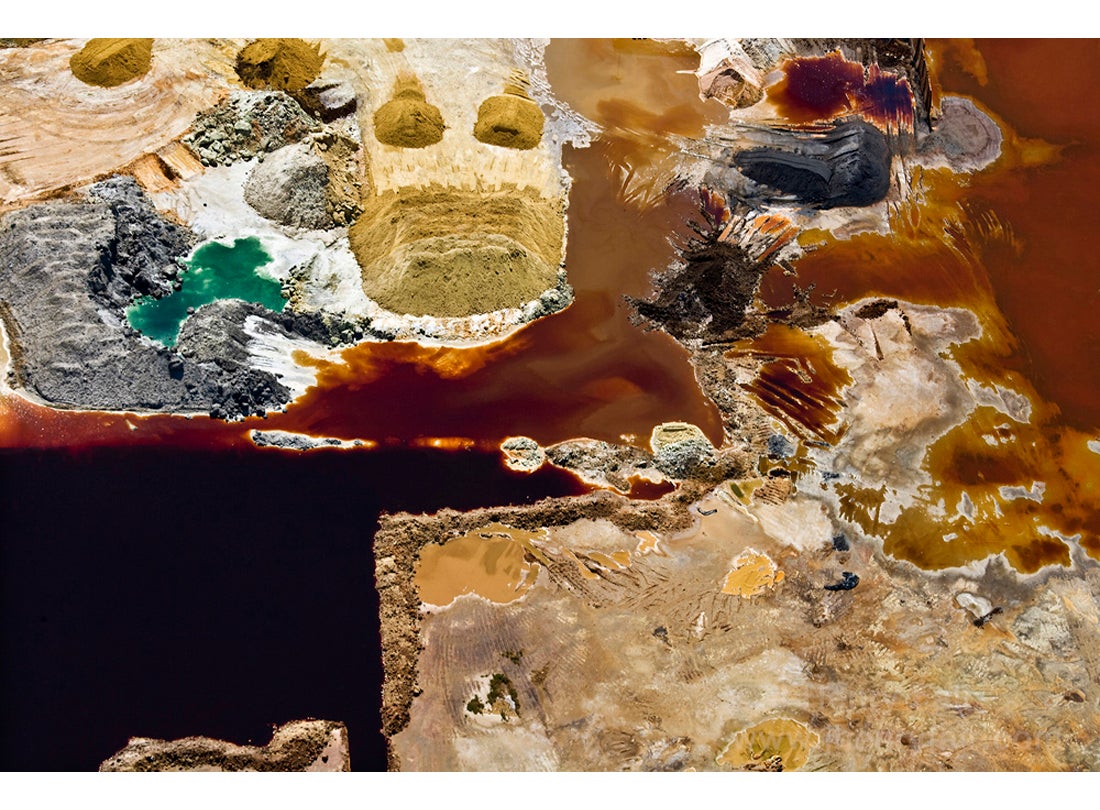 Paint Spill: Paint factory run-off, Huelva, Spain