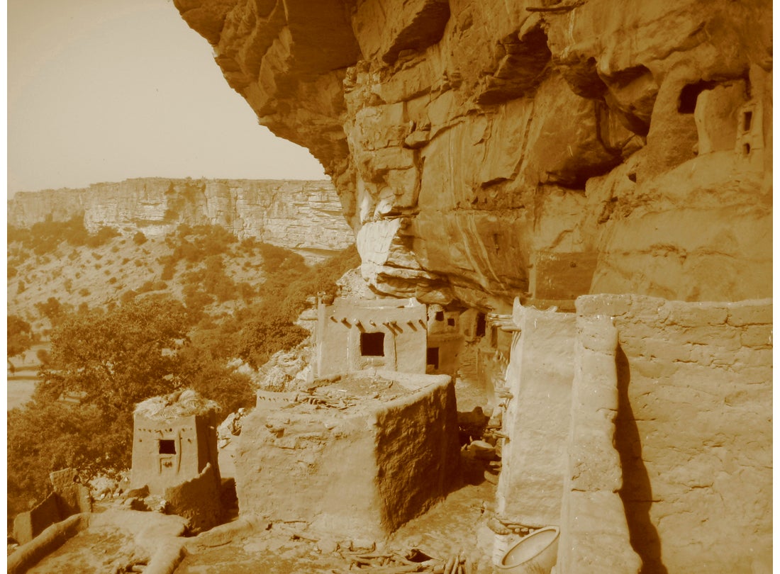 Ancient Tellem Village, Dogon Country, Republic of Mali