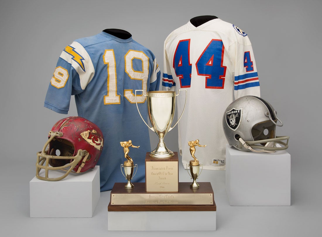 A selection of material representing the AFC West Division of the National Football League