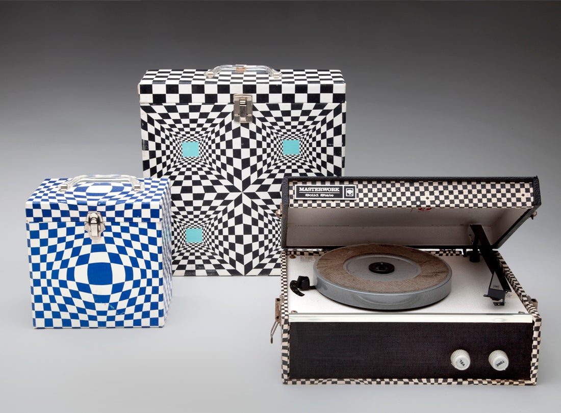 Portable record player 1960s