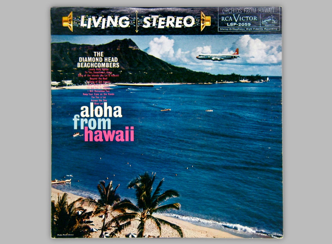Aloha from Hawaii 33 1/3 rpm long-play phonograph record  1959