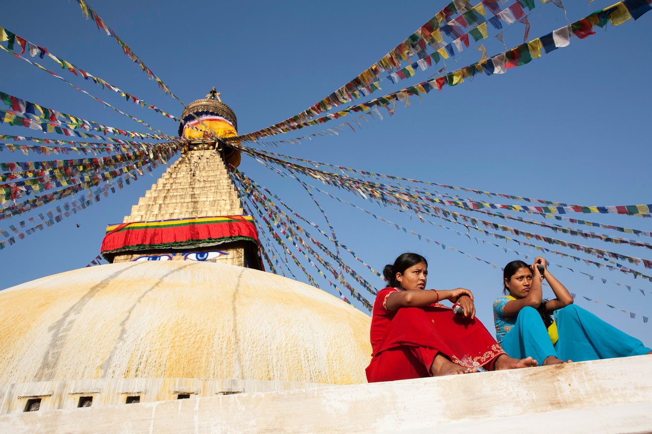 Boudhanath, Kathmandu, Nepal  2006