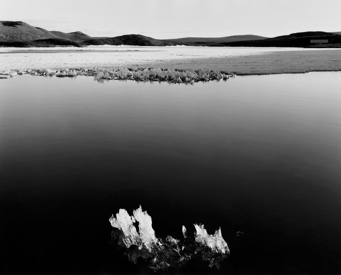 Floating Ice, Tangle Lakes, Alaska  1986