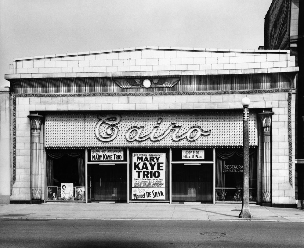 Cairo Supper Club, Chicago, Illinois  1962 Harold Allen (1912–98)