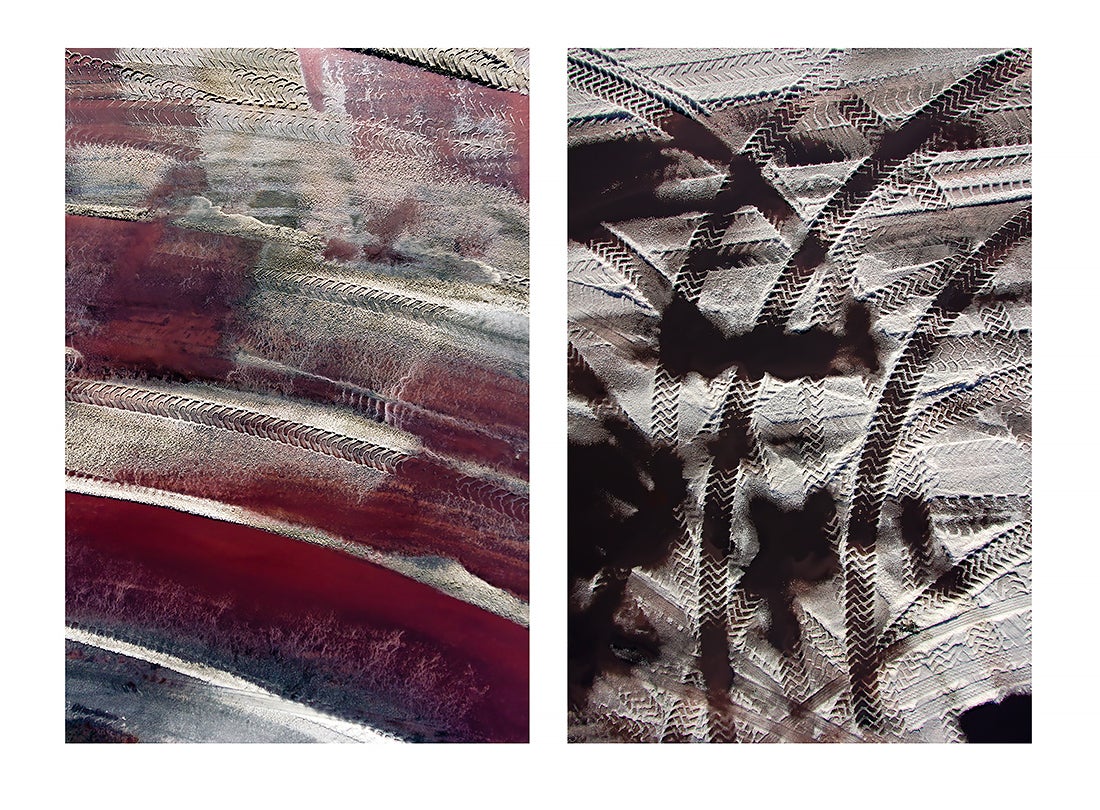 Harvest Marks, Cargill Salt Plant, Newark, California  2010