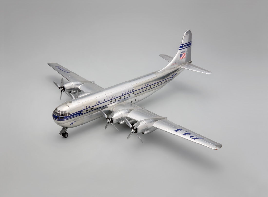 Pan American World Airways Boeing 377 Stratocruiser airliner Clipper Nightingale model aircraft  1999