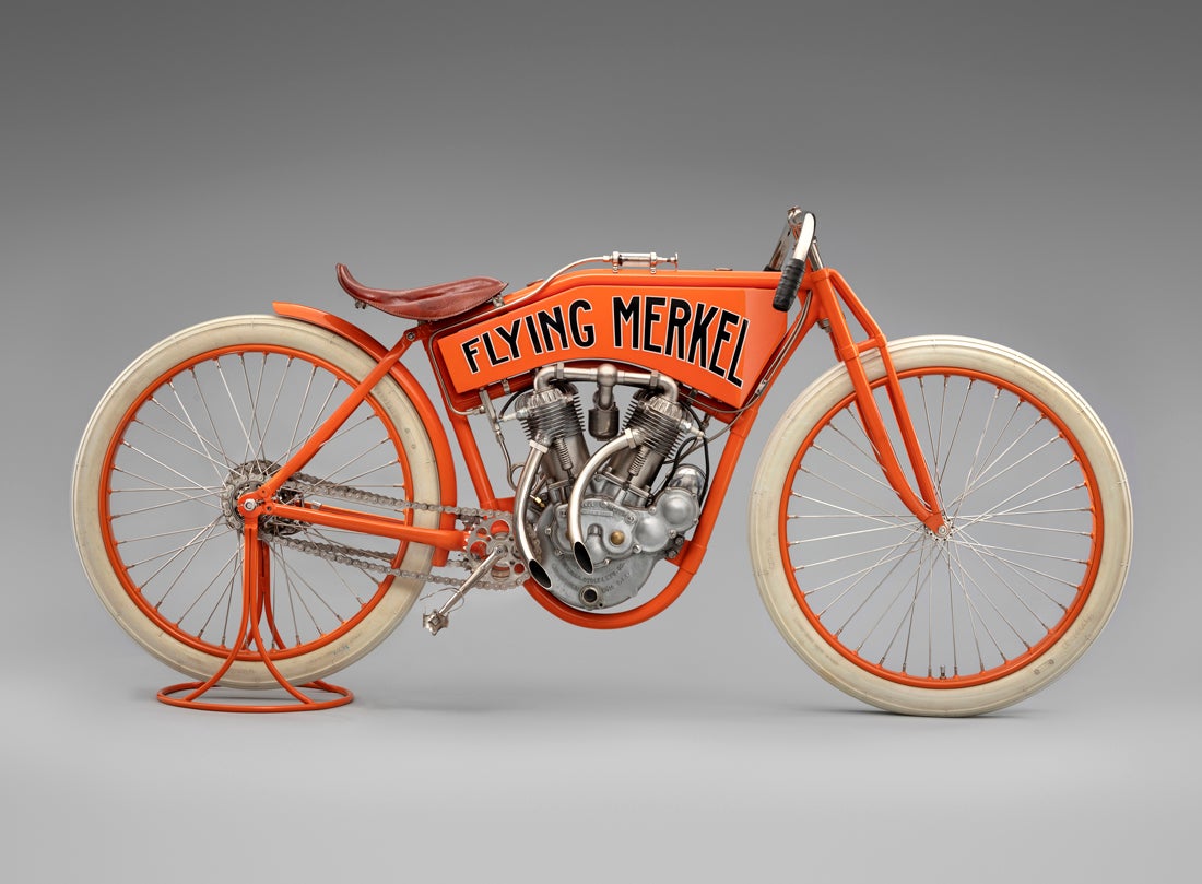 Flying Merkel twin-cylinder racer  1912