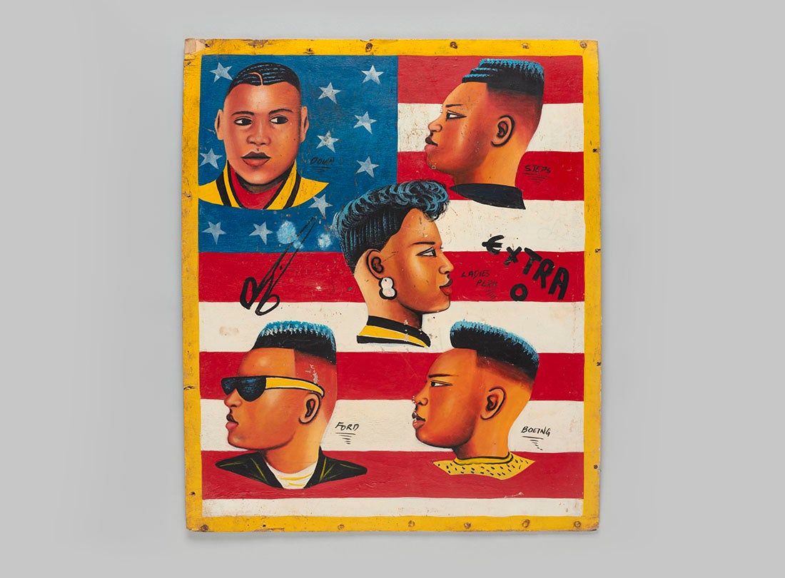 "Extra O" sign  c. 1990s 