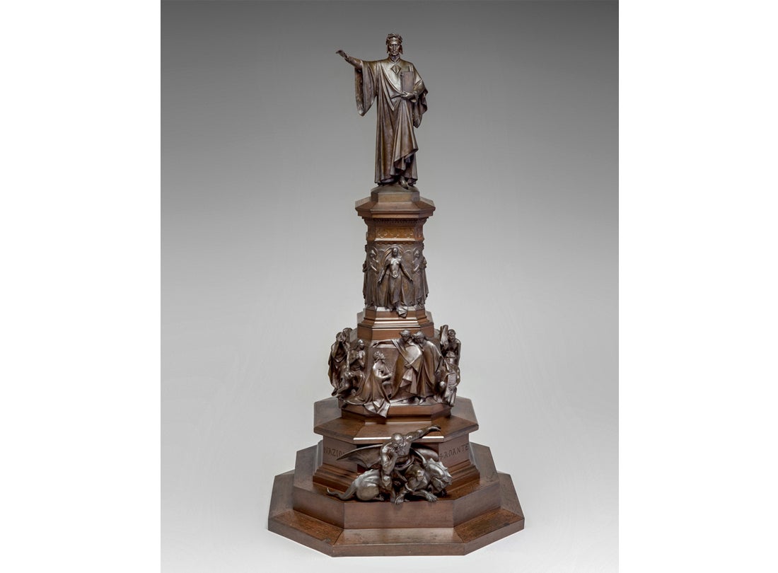 Monument to Dante, Trento c. 1890