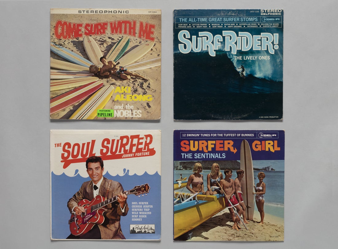 Come Surf With Me  1963; Surf Rider!  1963;  Surfer Girl  1964; Soul Surfer  1963