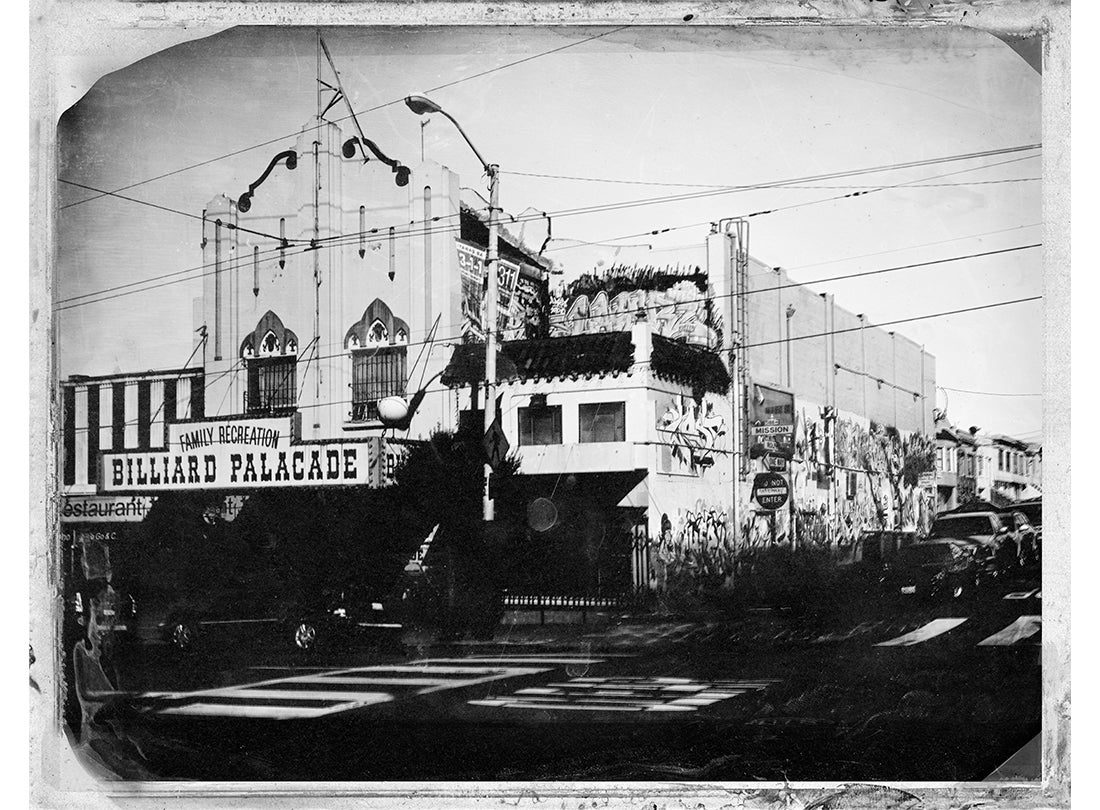 Billiard Palacade, Mission Street  2015