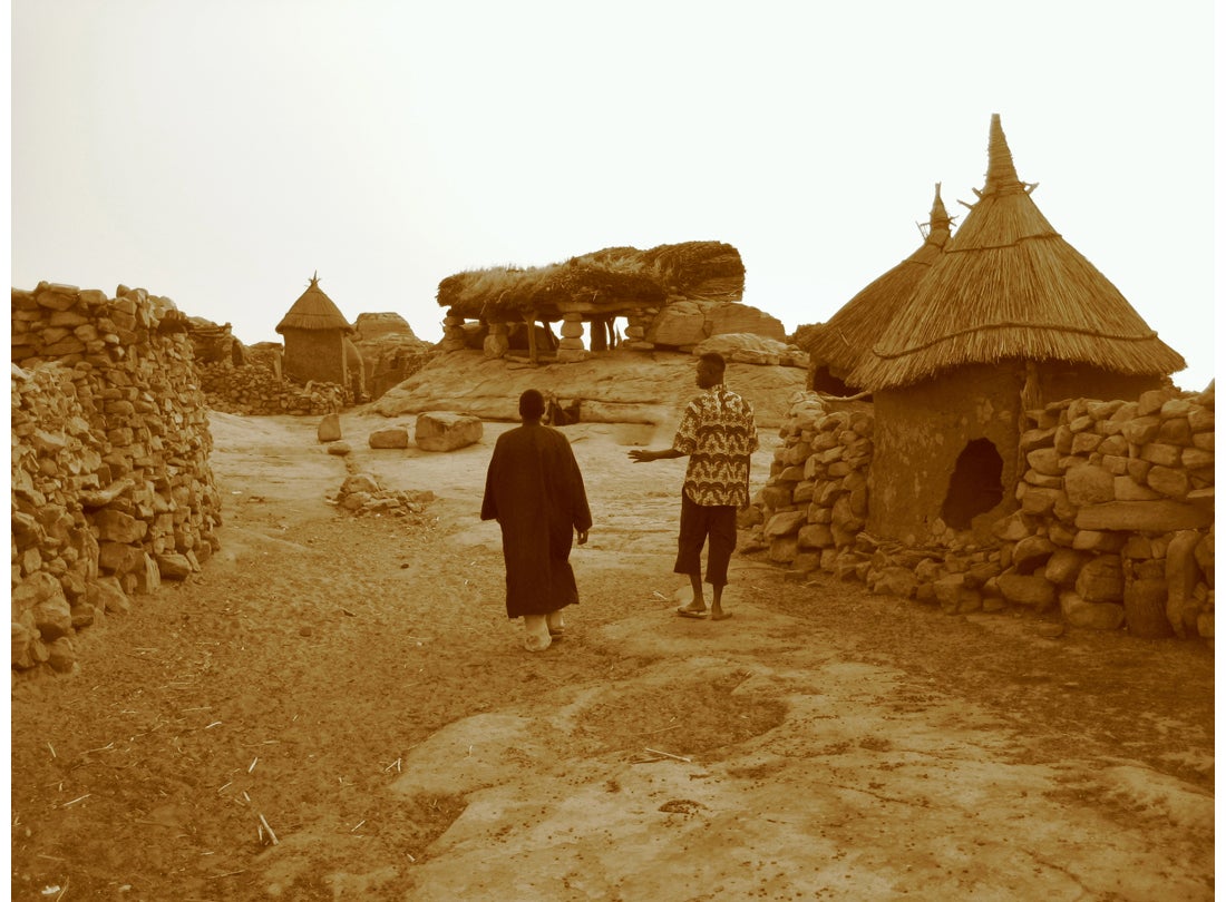 Ridge-top Village, Republic of Mali 