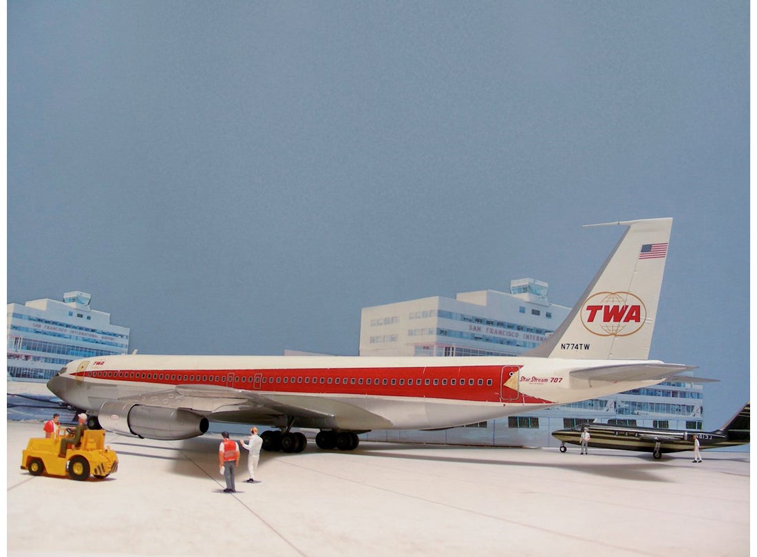TWA (Trans World Airlines) Boeing 707-331B Star Stream