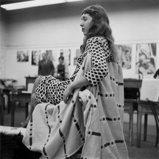 Joan Brown as an SFAI student  c. 1960