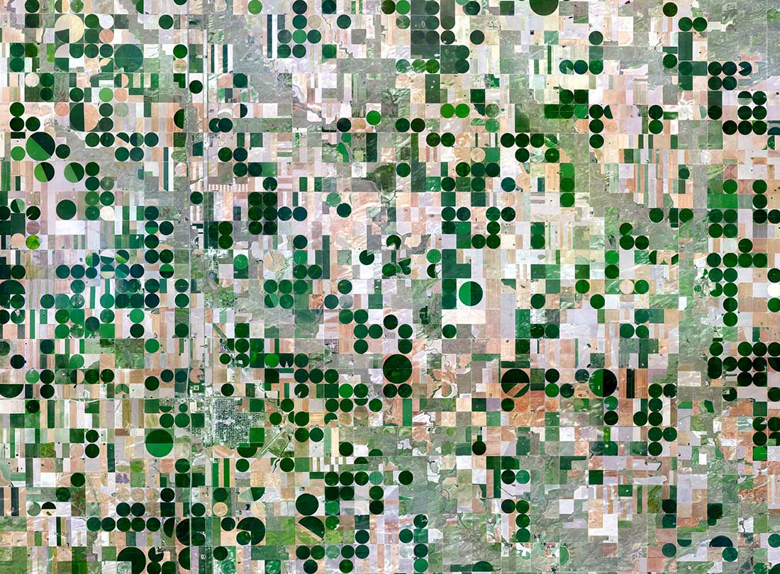 Irrigation Fields, Edson, Kansas  2015