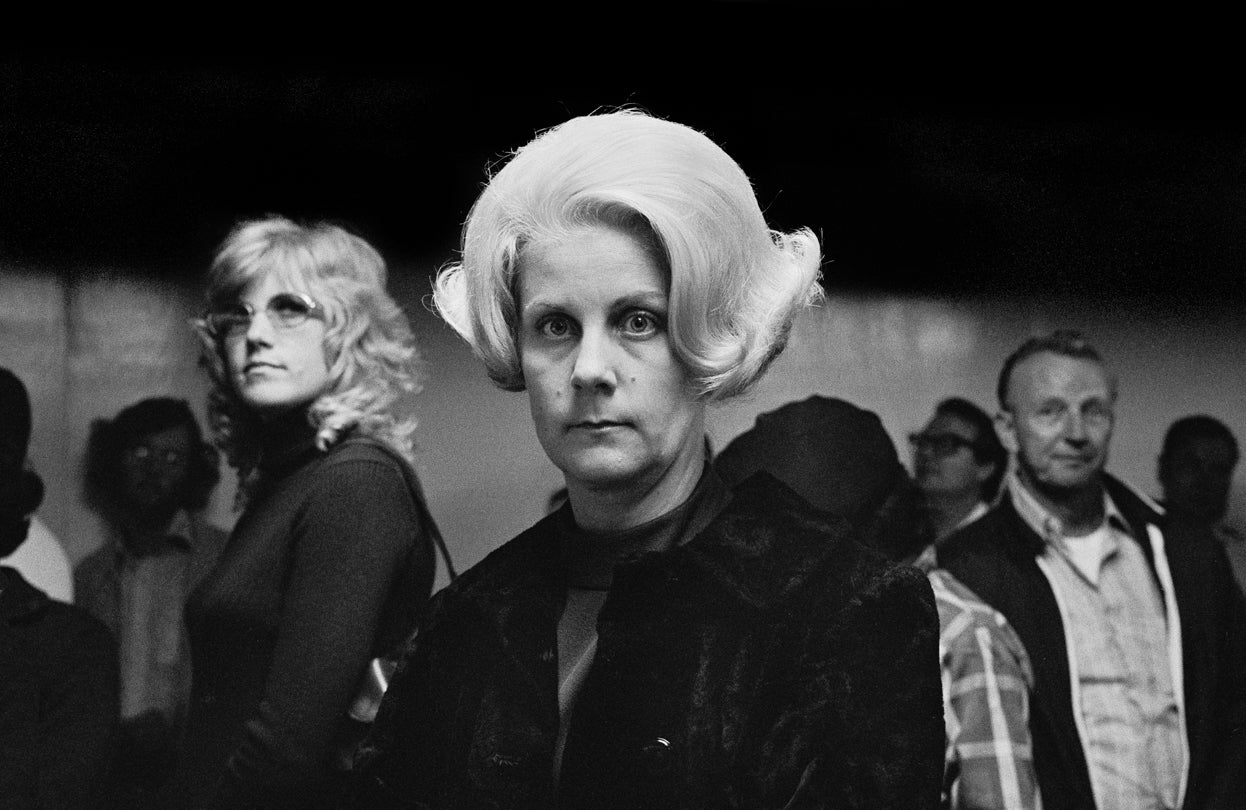 Woman in Black Coat  1972