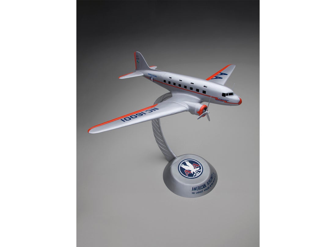 American Airlines Douglas DST (Douglas Sleeper Transport) model aircraft  late 1930s