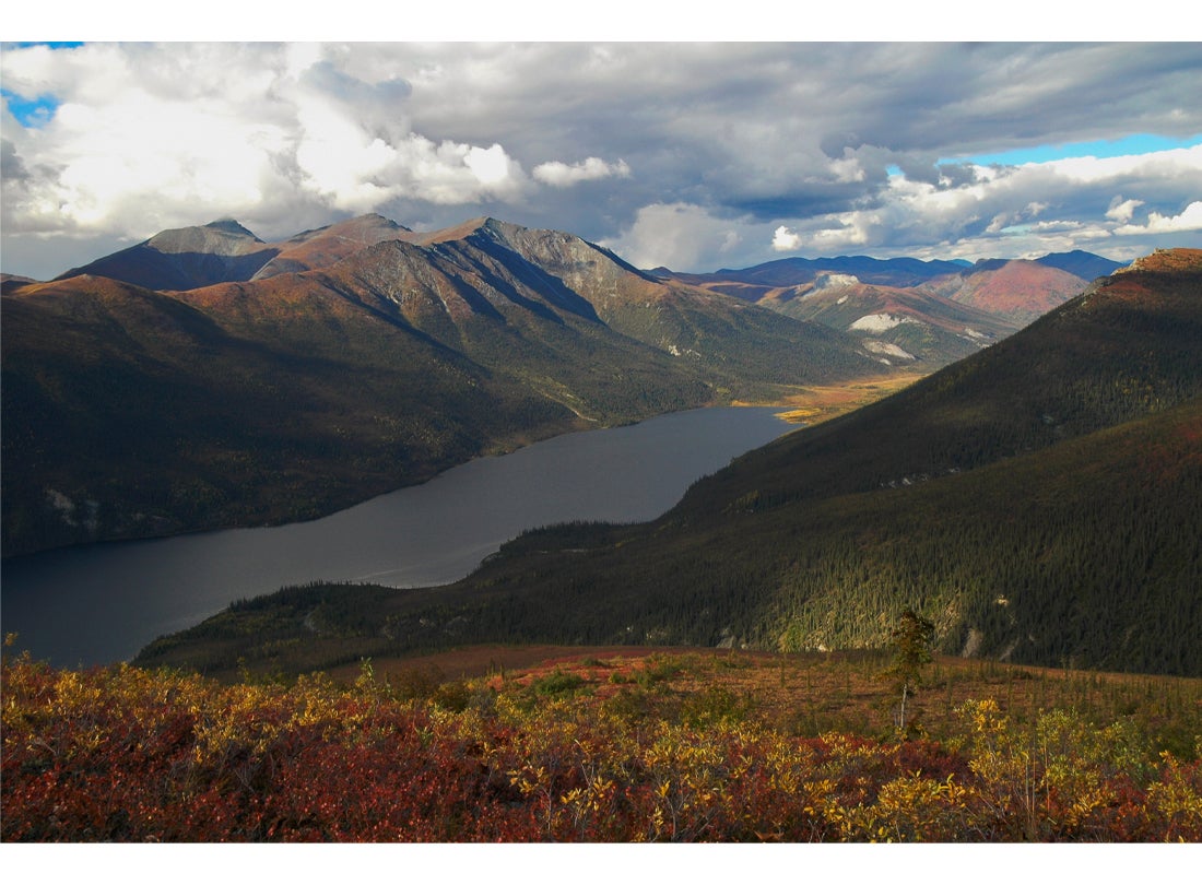 Brooks Range Mountains in Fall, Alaska 2006