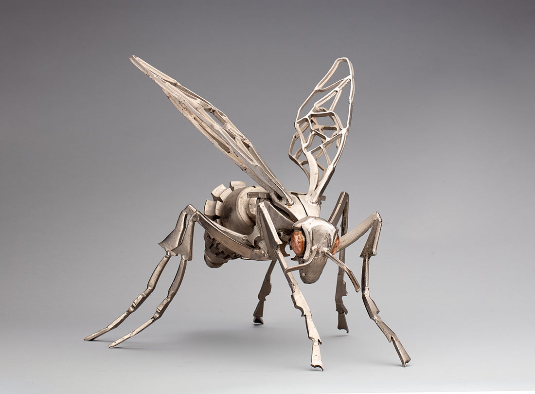 Wasp (Vespula vulgaris) sculpture  2008 
