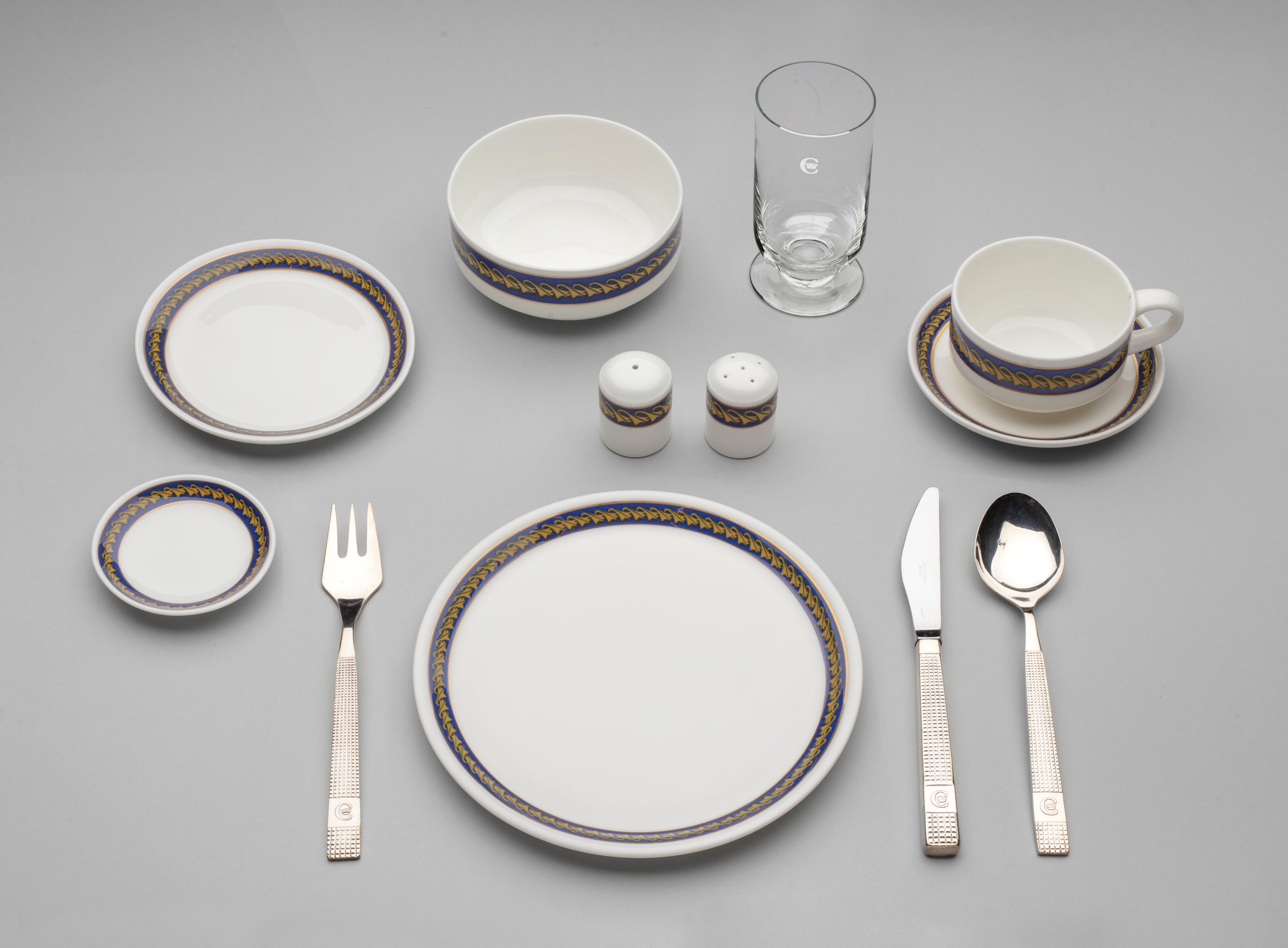 British Airways Concorde meal service set  1970s 