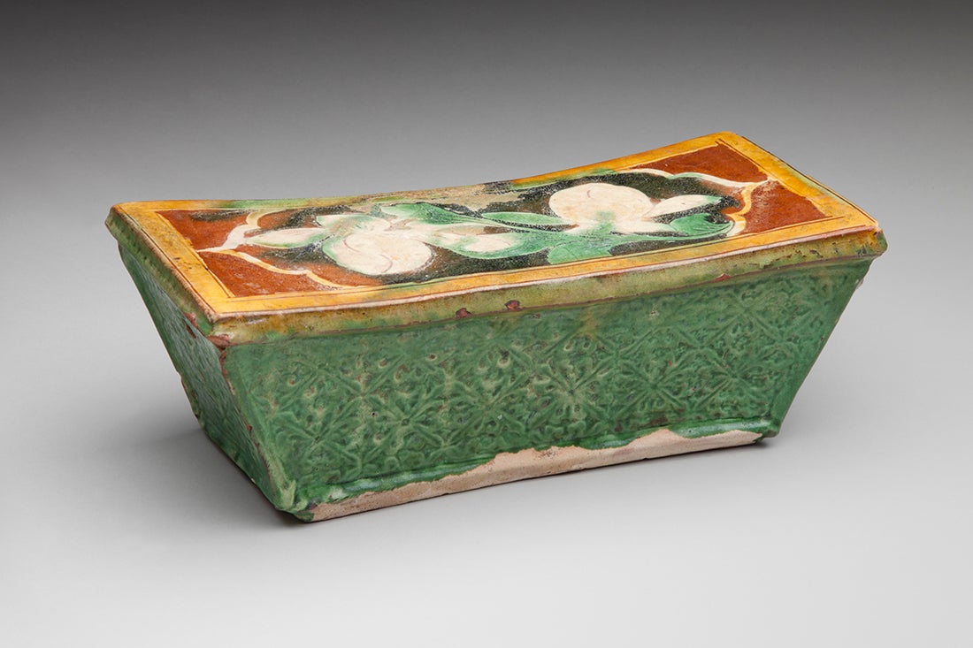 Ceramic pillow  12th–13th century 